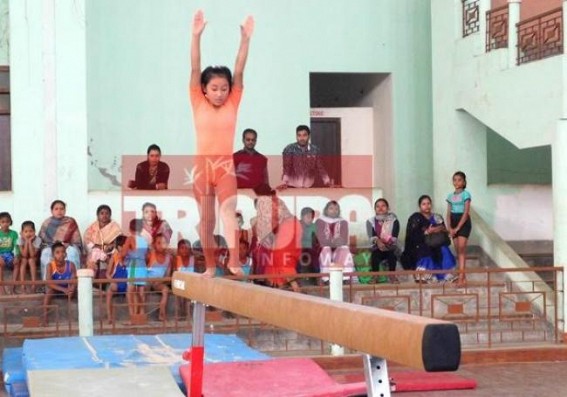 46th Gymnastic tournament held in Tripura